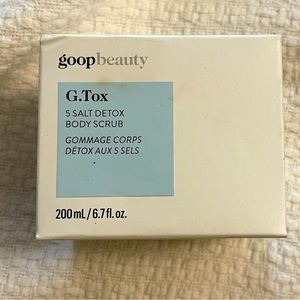 goop Salt DTOX body scrub. NEVER OPENED. NWOT